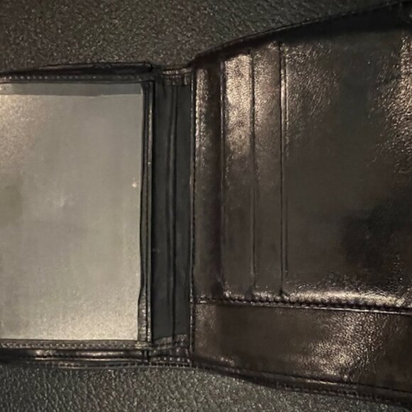 Chanel Chocolate Bar Quilted Black Lambskin Wallet w/ Box & Holograms - Picture 5 of 10